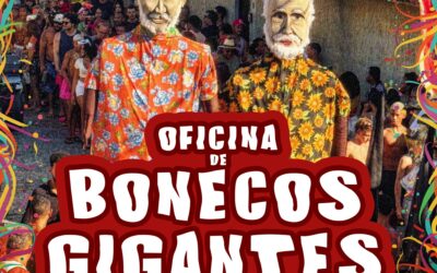 Participe da Oficina de Confecção dos Bonecos Gigantes do Carnaval da Barra do Jucu